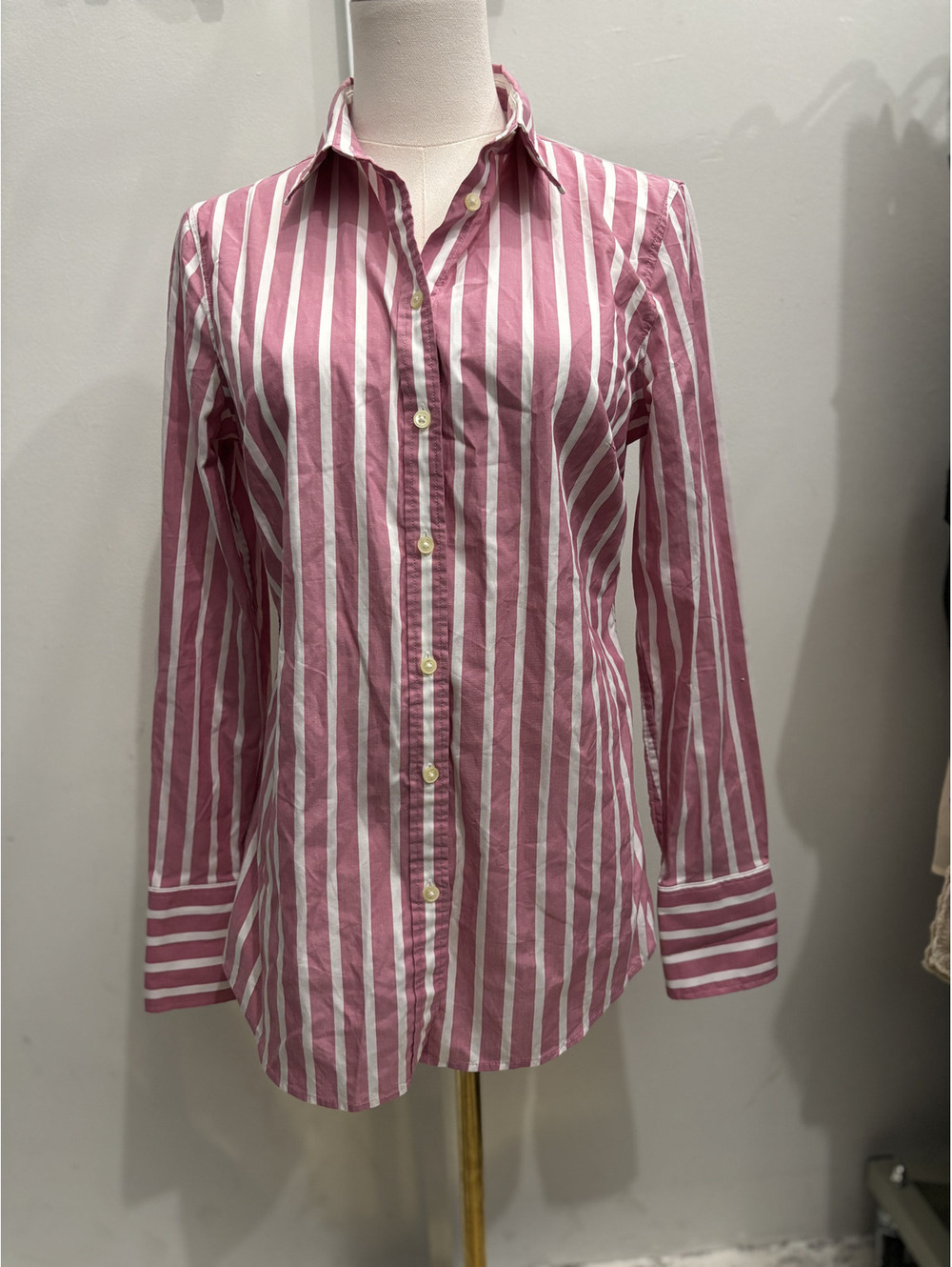 Banana Republic Riley Striped Button-Up